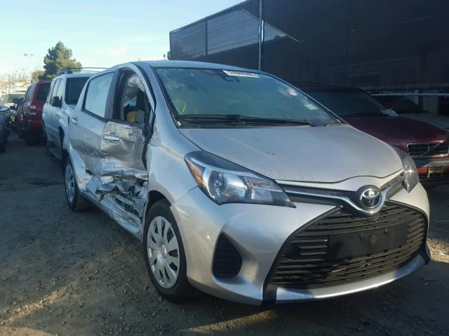 VNKKTUD32HA084539 - 2017 TOYOTA YARIS L SILVER photo 1