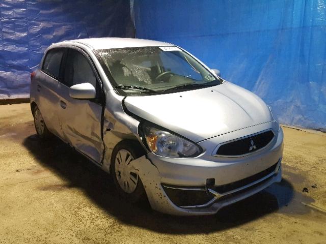 ML32A3HJ3HH017461 - 2017 MITSUBISHI MIRAGE ES SILVER photo 1