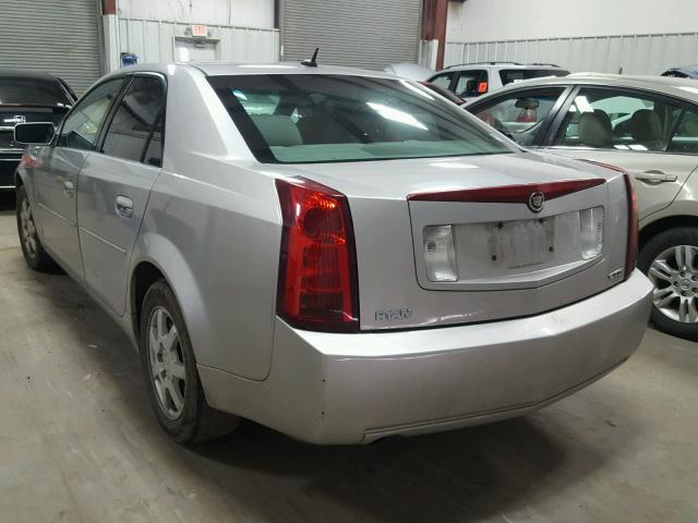 1G6DM57T070103399 - 2007 CADILLAC CTS SILVER photo 3