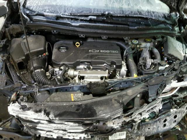 1G1BE5SM8G7270384 - 2016 CHEVROLET CRUZE LT BLACK photo 7