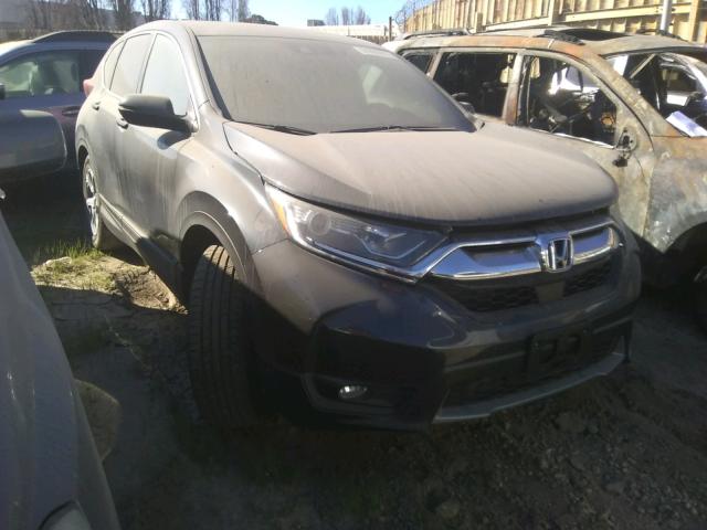 7FARW1H83JE005576 - 2018 HONDA CR-V EXL CHARCOAL photo 1