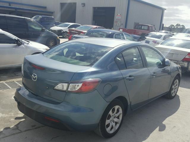 JM1BL1SF3A1219232 - 2010 MAZDA 3 I BLUE photo 4