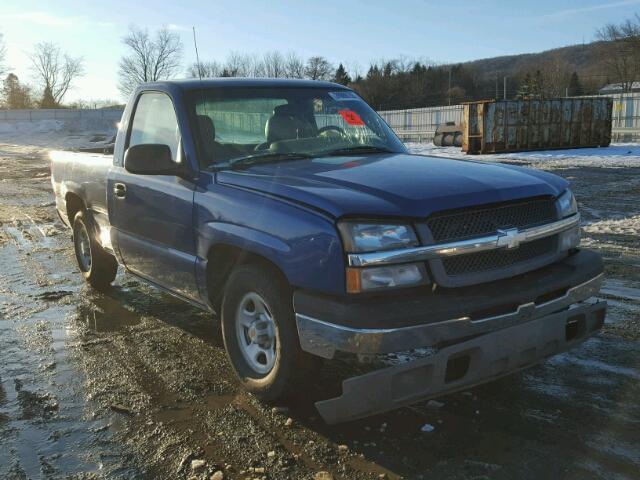 1GCEC14X43Z142717 - 2003 CHEVROLET SILVERADO BLUE photo 1