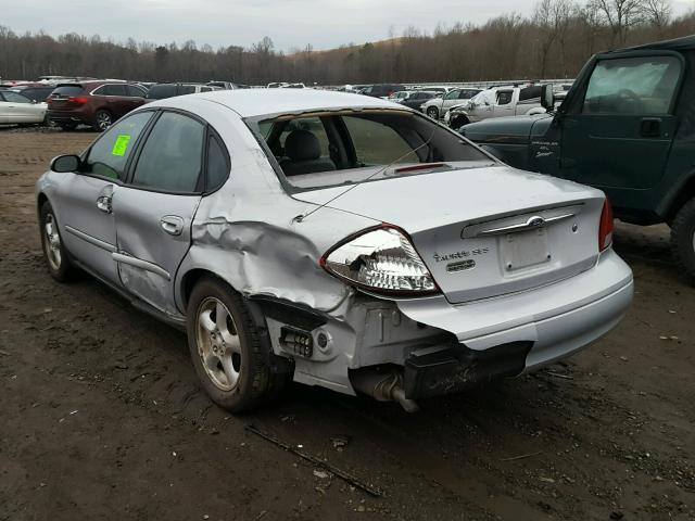 1FAFP55U72A142959 - 2002 FORD TAURUS SES SILVER photo 3