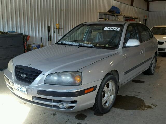 KMHDN56DX5U173868 - 2005 HYUNDAI ELANTRA GL SILVER photo 2