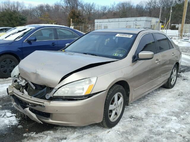 1HGCM56694A119273 - 2004 HONDA ACCORD EX TAN photo 2