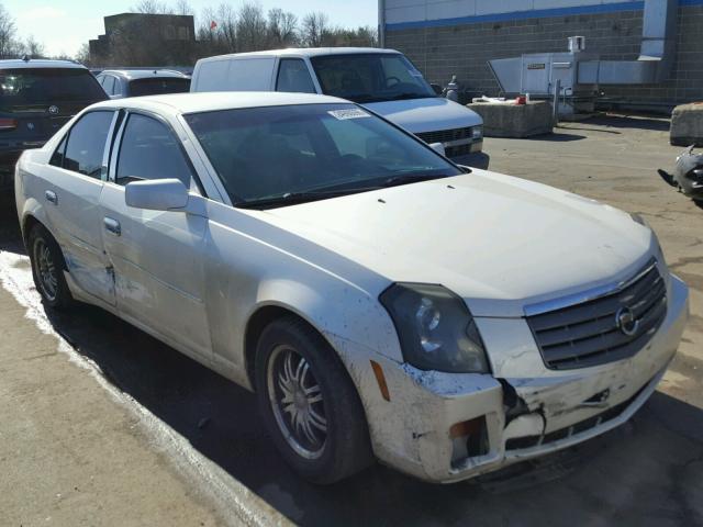 1G6DM577940192582 - 2004 CADILLAC CTS WHITE photo 1