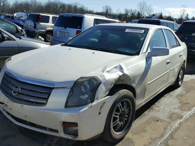 1G6DM577940192582 - 2004 CADILLAC CTS WHITE photo 2