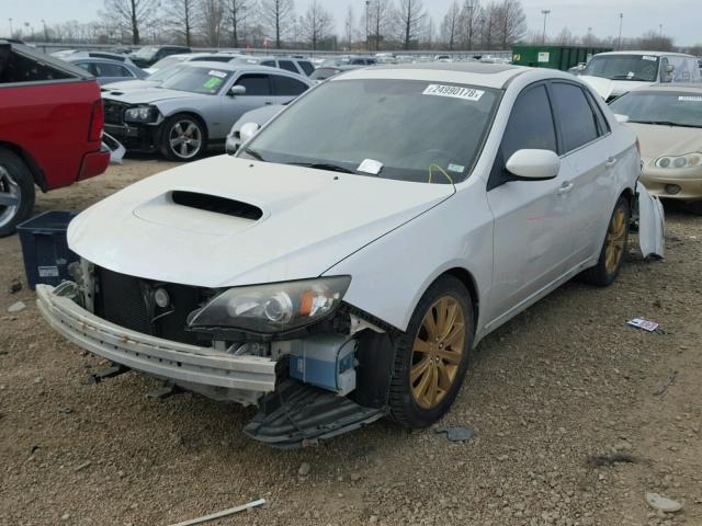 JF1GE76669G519424 - 2009 SUBARU IMPREZA WR WHITE photo 2