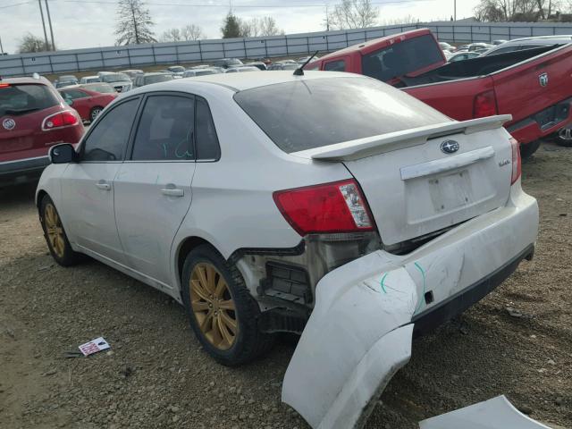 JF1GE76669G519424 - 2009 SUBARU IMPREZA WR WHITE photo 3