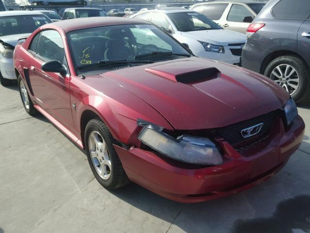 1FAFP40403F315467 - 2003 FORD MUSTANG RED photo 1