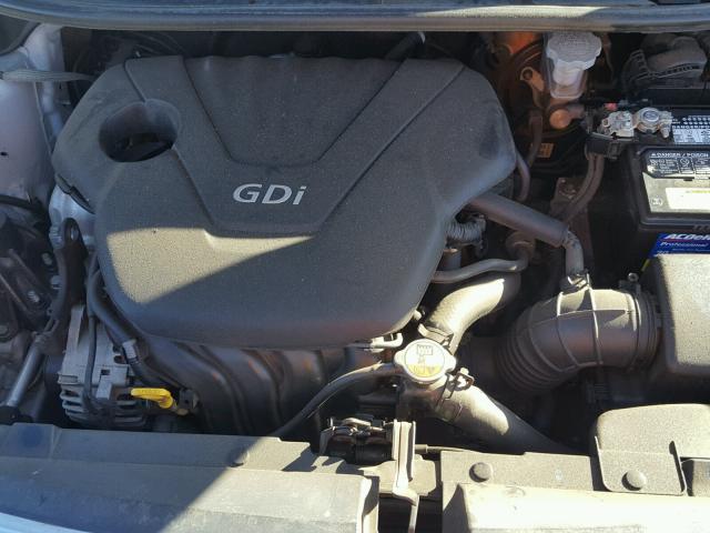 KNADM4A3XD6211566 - 2013 KIA RIO LX Արծաթագույն լուսանկար 7