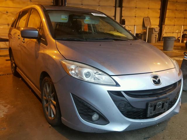 JM1CW2CL9C0130845 - 2012 MAZDA 5 BLUE photo 1