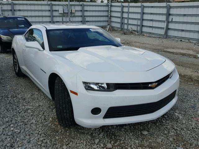 2G1FA1E3XE9159338 - 2014 CHEVROLET CAMARO LS WHITE photo 1