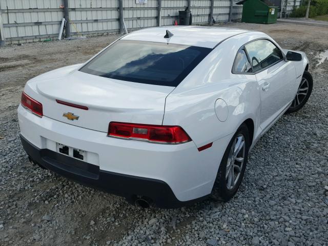 2G1FA1E3XE9159338 - 2014 CHEVROLET CAMARO LS WHITE photo 4