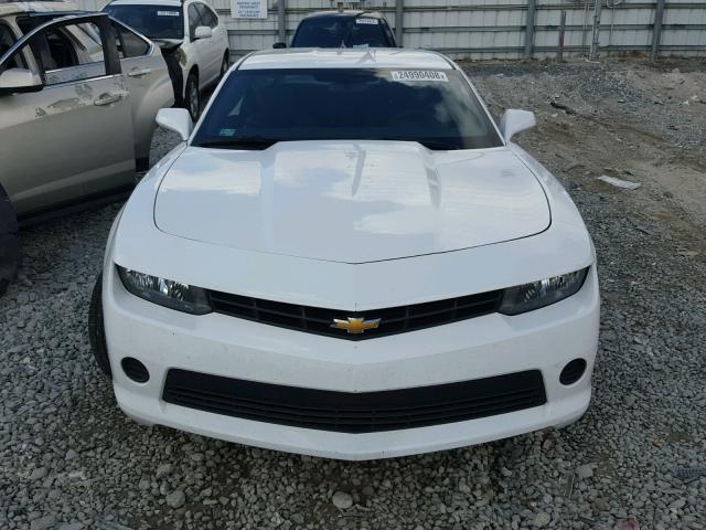 2G1FA1E3XE9159338 - 2014 CHEVROLET CAMARO LS WHITE photo 9