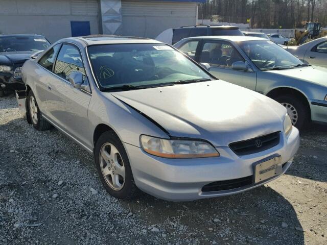 1HGCG2257YA029659 - 2000 HONDA ACCORD EX SILVER photo 1