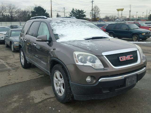 1GKER23718J171155 - 2008 GMC ACADIA SLT BROWN photo 1