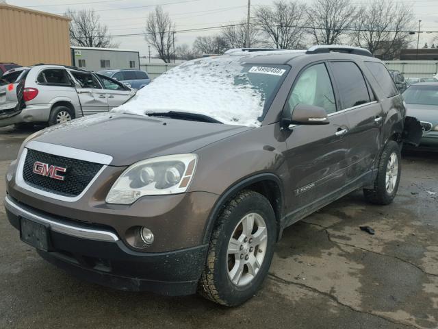 1GKER23718J171155 - 2008 GMC ACADIA SLT ყავისფერი ფოტო 2