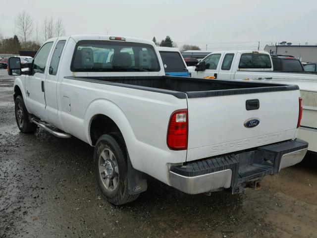 1FT7X2BT6CEC71312 - 2012 FORD F250 SUPER WHITE photo 3