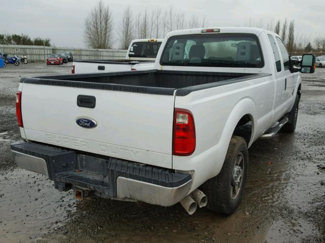 1FT7X2BT6CEC71312 - 2012 FORD F250 SUPER WHITE photo 4