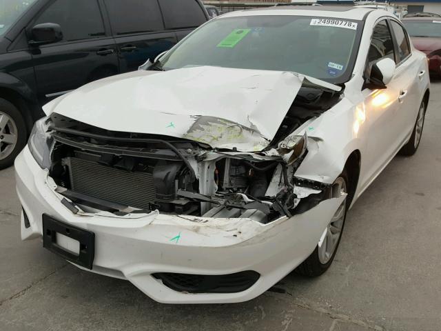 19UDE2F39HA000313 - 2017 ACURA ILX BASE WHITE photo 2