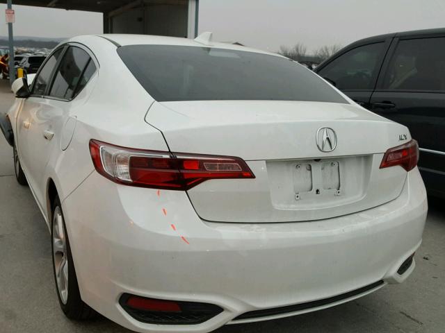 19UDE2F39HA000313 - 2017 ACURA ILX BASE WHITE photo 3