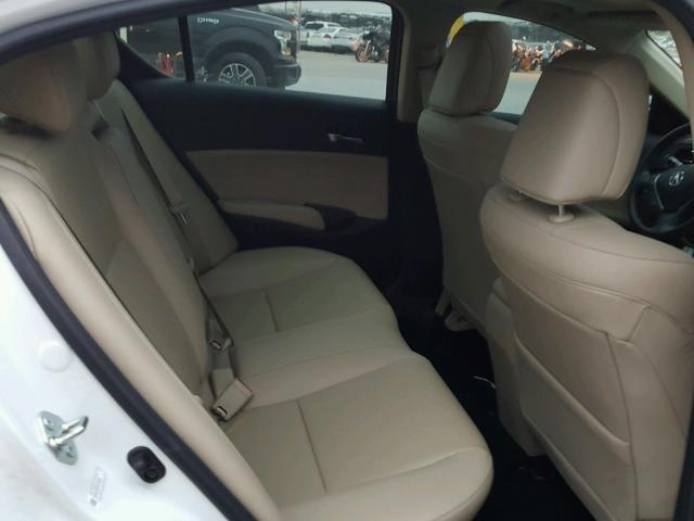 19UDE2F39HA000313 - 2017 ACURA ILX BASE WHITE photo 6