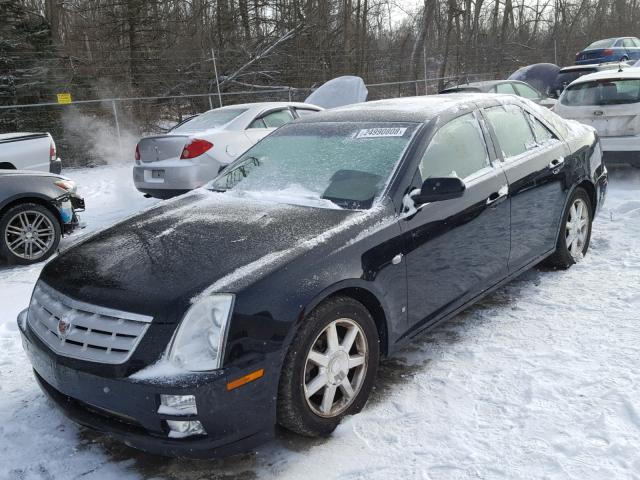 1G6DW677560116800 - 2006 CADILLAC STS BLACK photo 2