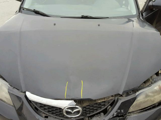 JM1BK32F081874487 - 2008 MAZDA 3 I BLACK photo 7