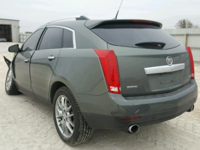 3GYFNEE31DS560498 - 2013 CADILLAC SRX PREMIU GREEN photo 3