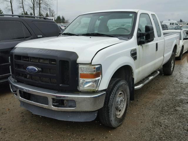 1FTSX2B50AEB14514 - 2010 FORD F250 SUPER WHITE photo 2