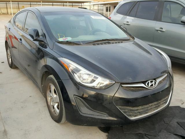 KMHDH4AE2FU362422 - 2015 HYUNDAI ELANTRA SE BLACK photo 1