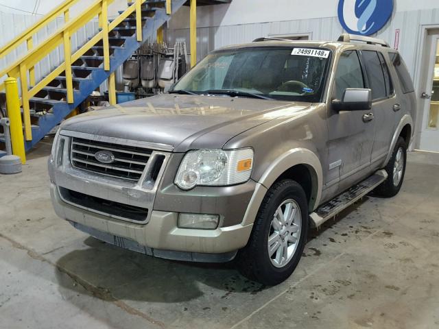 1FMEU64EX6ZA24843 - 2006 FORD EXPLORER E BEIGE photo 2