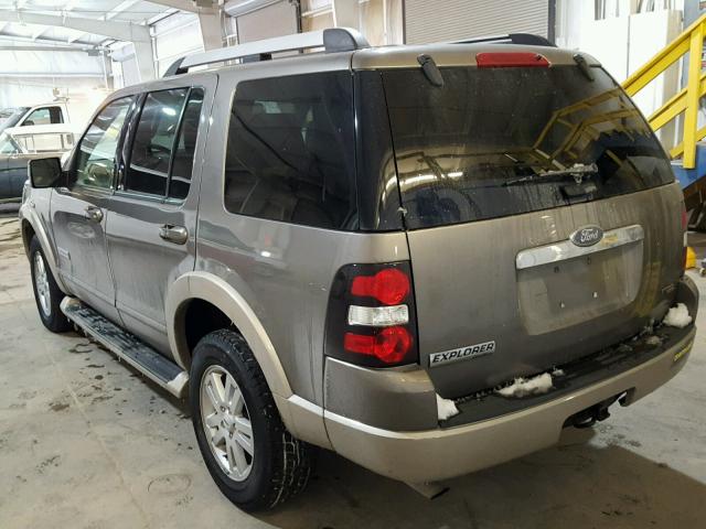 1FMEU64EX6ZA24843 - 2006 FORD EXPLORER E BEIGE photo 3