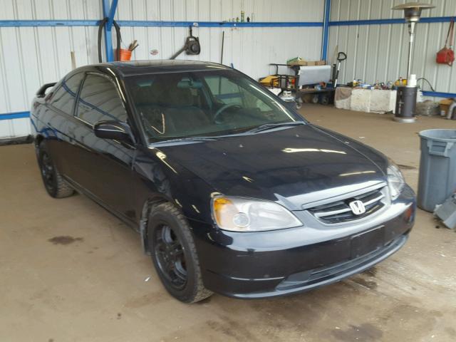 1HGEM22012L033787 - 2002 HONDA CIVIC EX შავი ფოტო 1