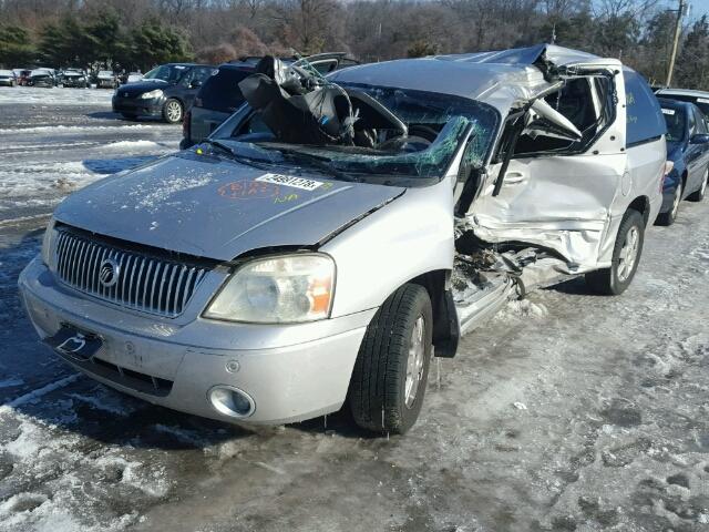 2MRZA21205BJ06676 - 2005 MERCURY MONTEREY C SILVER photo 2