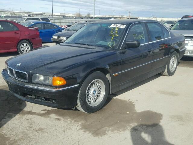 WBAGF6329SDH03735 - 1995 BMW 740 I AUTO BLACK photo 2