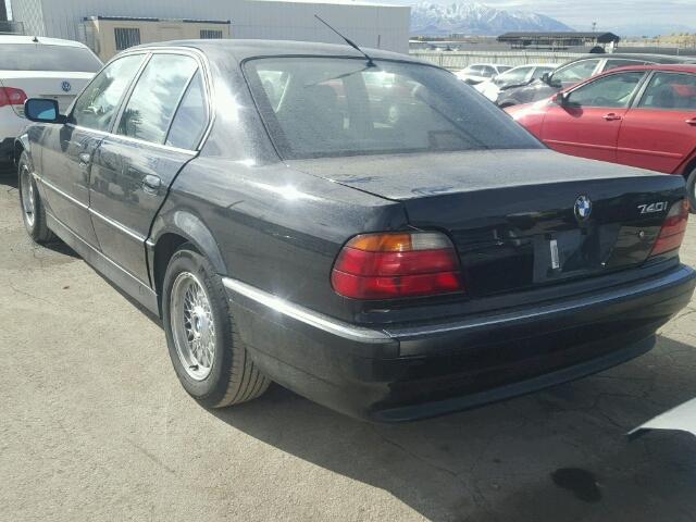 WBAGF6329SDH03735 - 1995 BMW 740 I AUTO BLACK photo 3