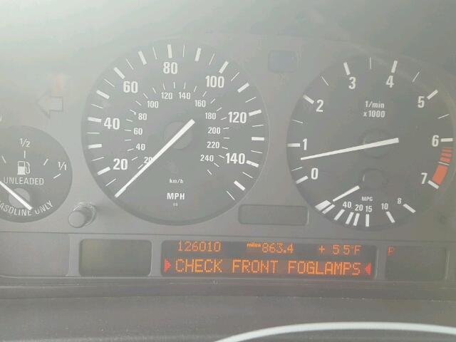 WBAGF6329SDH03735 - 1995 BMW 740 I AUTO BLACK photo 8