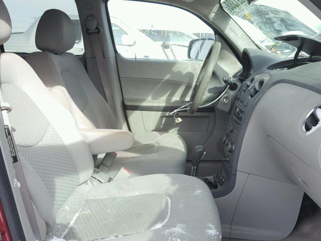 3GNDA13D56S589719 - 2006 CHEVROLET HHR LS BURGUNDY photo 5