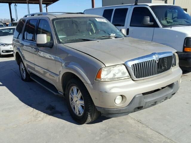5LMEU68H34ZJ30274 - 2004 LINCOLN AVIATOR 棕色 照片 1