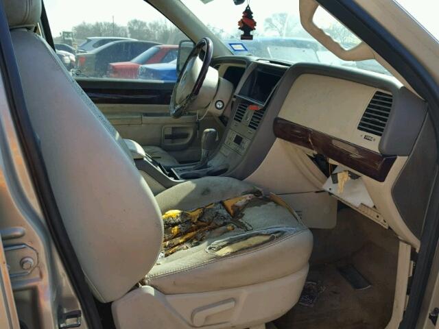 5LMEU68H34ZJ30274 - 2004 LINCOLN AVIATOR 棕色 照片 5