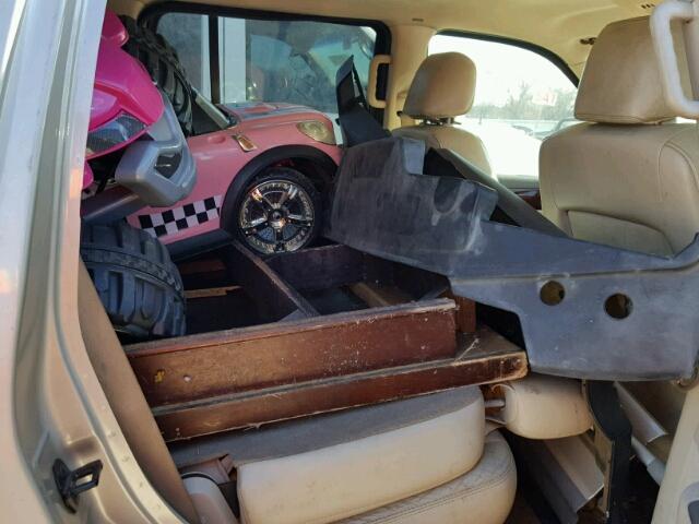 5LMEU68H34ZJ30274 - 2004 LINCOLN AVIATOR 棕色 照片 6