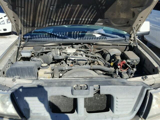 5LMEU68H34ZJ30274 - 2004 LINCOLN AVIATOR 棕色 照片 7