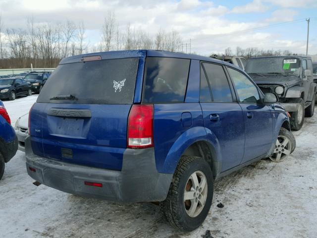 5GZCZ33D95S862209 - 2005 SATURN VUE BLUE photo 4