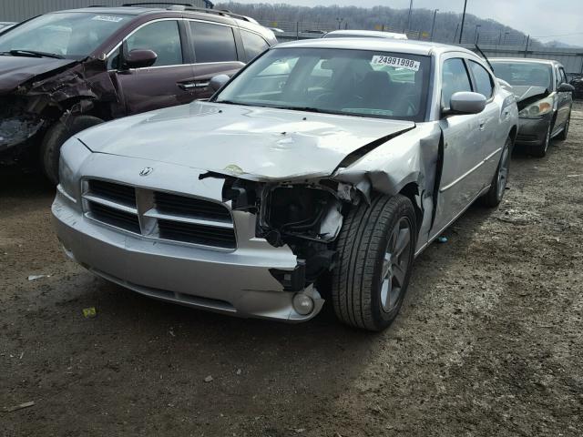 2B3CA9CV8AH291450 - 2010 DODGE CHARGER RA SILVER photo 2