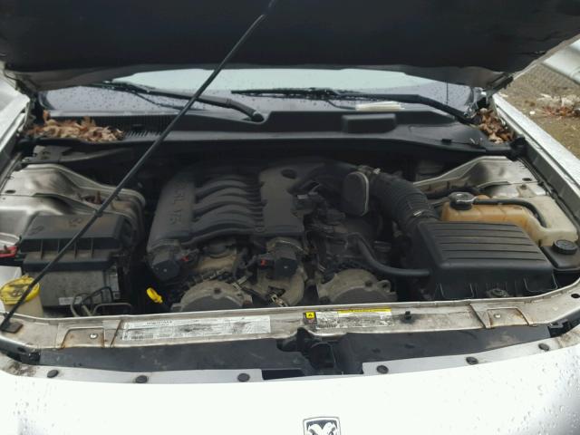 2B3KA43G17H718542 - 2007 DODGE CHARGER SE SILVER photo 7