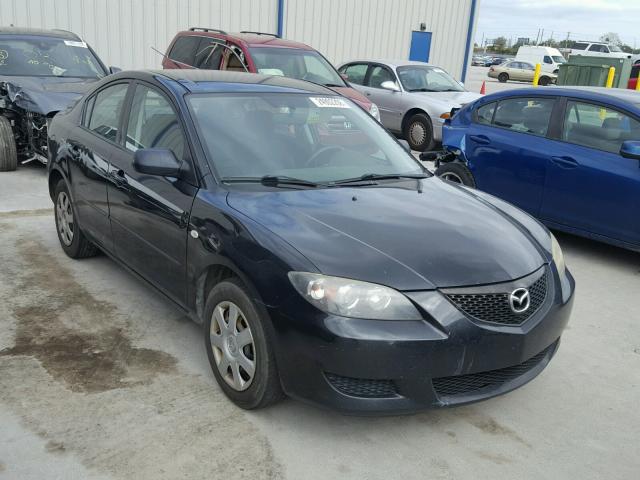 JM1BK12F861432557 - 2006 MAZDA 3 I BLACK photo 1