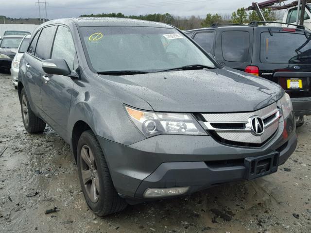 2HNYD28818H500134 - 2008 ACURA MDX SPORT BLACK photo 1